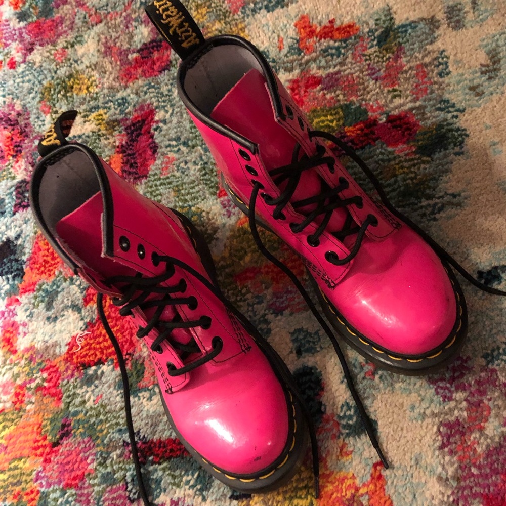 Original Doc Martens, Hit Pink, Ladies 5